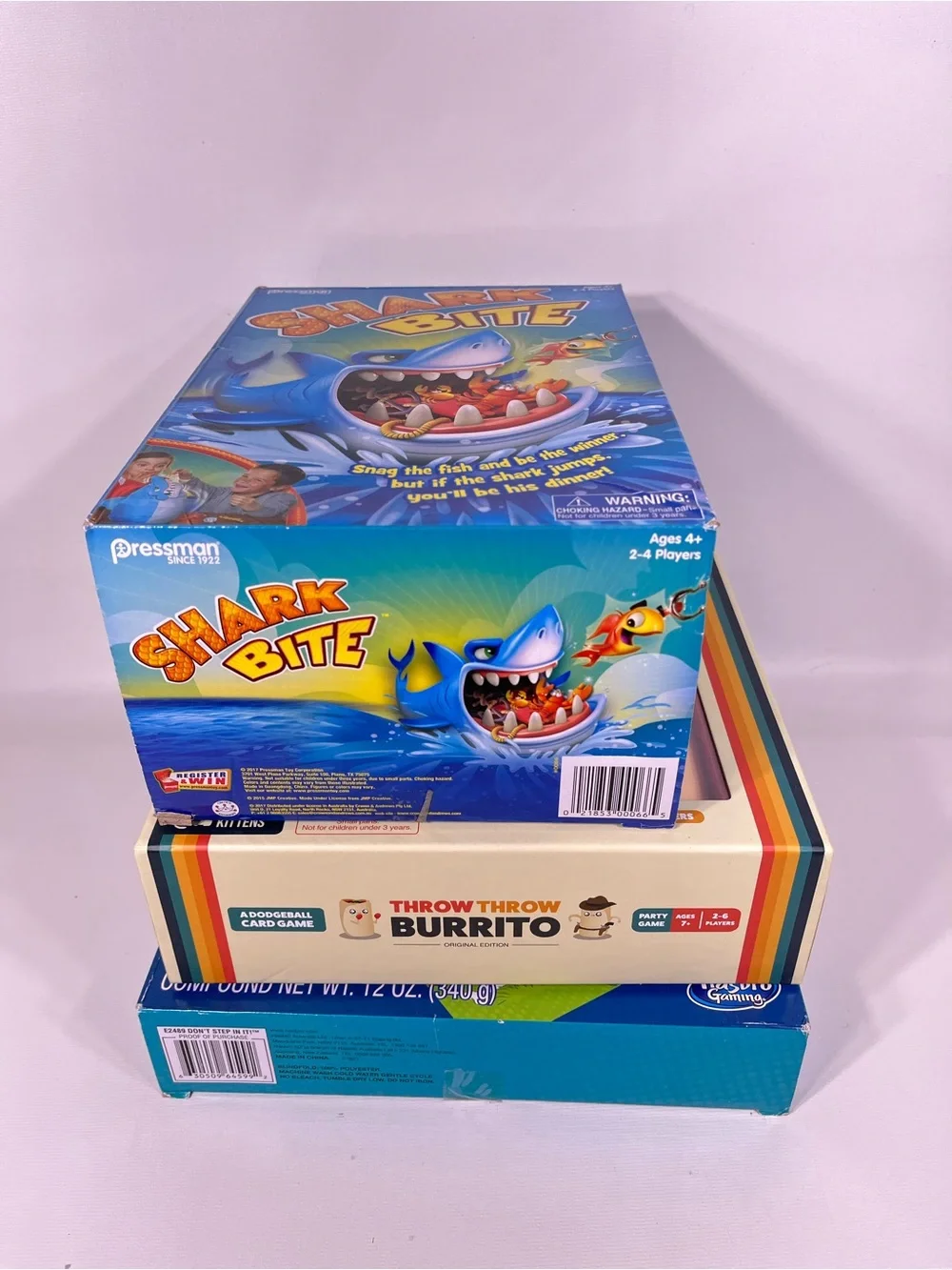 Kids and Family Board Games Bundle Lot of 3 New